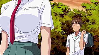 Breasty teen'_s soaked twat receives blody from opening hour romantic hentai fuck