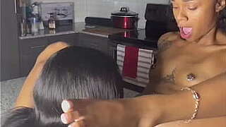 Renity Devotion &amp_ Majesty Naughty Greasy Ebon Tribbing
