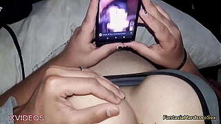Watching porn tiktoks with my tiptop fere and I got excited seeing her massive whoppers FANTASIAHARDCORESEX