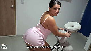 MILF stepmom acquires a massage from her stepson &ldquo_I  wish u to adopt the muscle stress beyond the sea of my ass&rdquo_