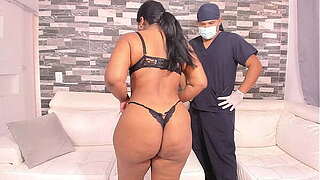 My stepbrother does his medical procedure with my arse
