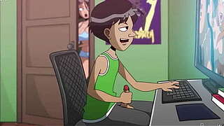 Breasty Stepmom Engulf Stepson Weenie When Dad Is Missed -- Uncensored Anime