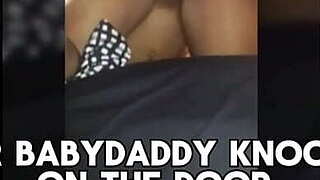 Your Baby Dad ANGRY KNOCKING ON THE Hatch Is Not Intend to Stop Me From Jerking off U Str8 To Overworld