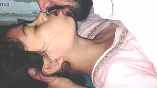 stepdaughter craves my vast schlong with giving a kiss