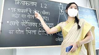Desi Charming Coacher teaching Sex Lessons ( Hindi Drama )