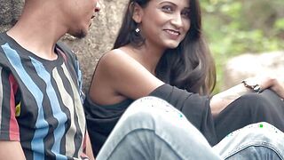A Hawt DESI JUNGLE SEX OF Enchanting COUPLE, HARDCORE DESI SEX