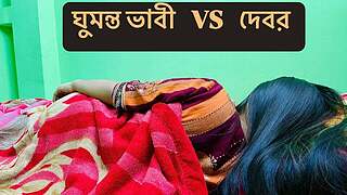 StepBrother drilled difficult the hot Bhabhi