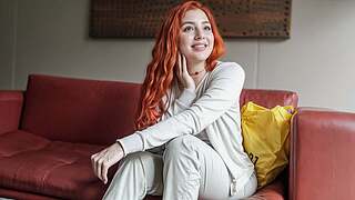 Ginger aces labour interview later having coarse sex with the casting agent