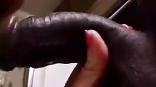 Grannys premier huge dark dick