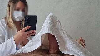 That babe didn't await that his knob could wake up from a massage, and erect jerking off for him