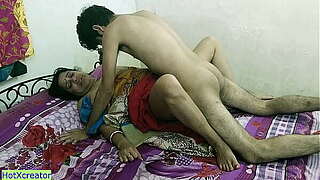 Desi stepmom fucking with young stepson! dont know anything