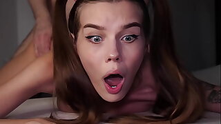 OMG, MY Irritant IS As well TIGHT! Cute 18 Yo Teen STRUGGLES By way of Tortured Anal Light of one's life - Alina Foxxx