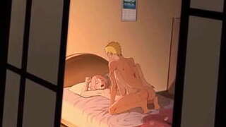 Naruto Visited Sakura And It Finished With A Passional Tough Sex - Uncensored Animation