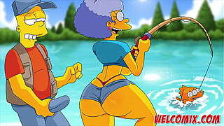 The tip-top a-hole sites from the Simptoons! Simpsons porn!