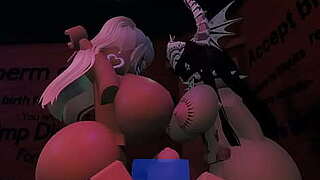 I had a sexy three-some with my sluts (roblox futa)