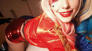 Harley Quinn Receives Her Pink Bawdy cleft Destroyed By The Joker Starring Rachel Luxuriance And Gibby The Clown
